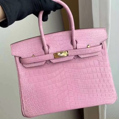 birkin 进口togo皮 亚麻蓝拼奶昔白 金扣蜡线